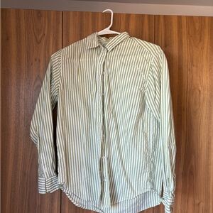Everlane Green Casual Button Down Shirt